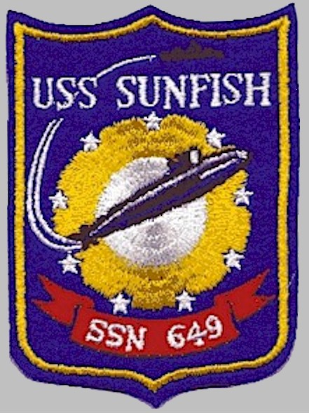USS Sunfish (SSN 649) ship's patch - image