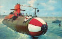 USS George Washington (SSBN-598) postcard - image