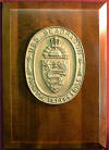 USS Seadragon SSn-584 brass plaque